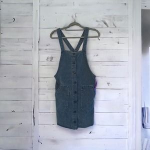 American Eagle Corduroy Jumper Romper - Size Small S - Blue